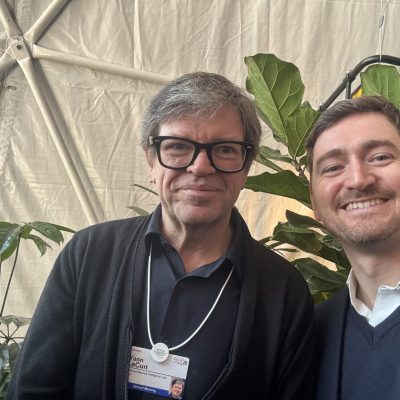 Yann le Cun and Leonardo Fabbri, our CEO at Davos 2026