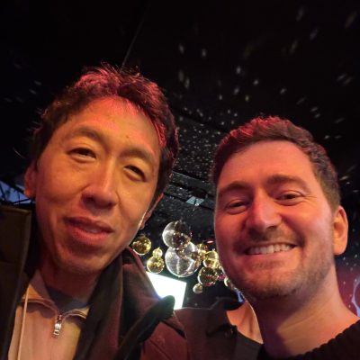 Andrew Ng and Leonardo Fabbri, our CEO at Davos 2026